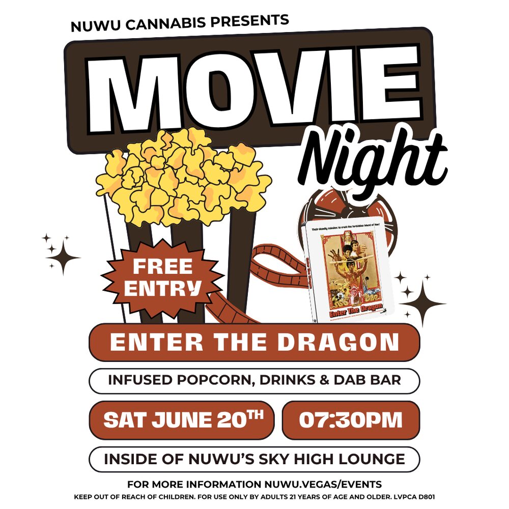 Movie Night: Enter the Dragon event flyer