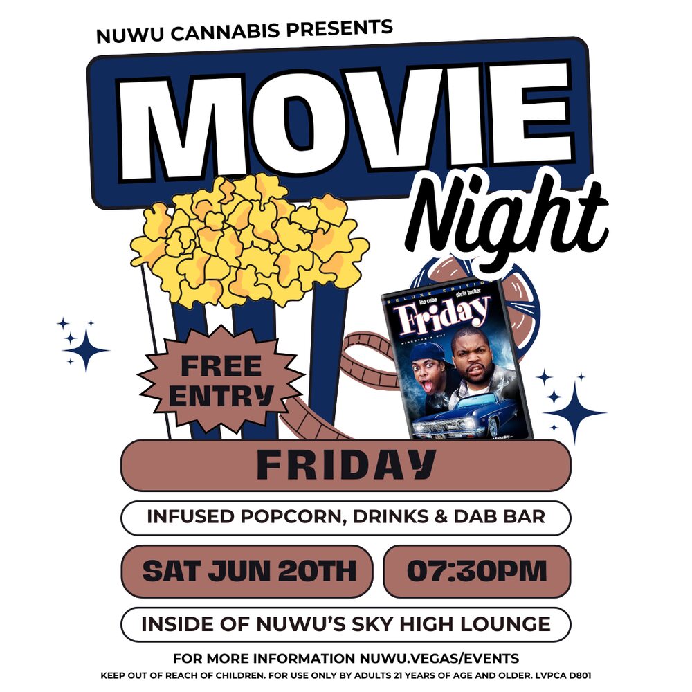 Movie Night: Friday event flyer