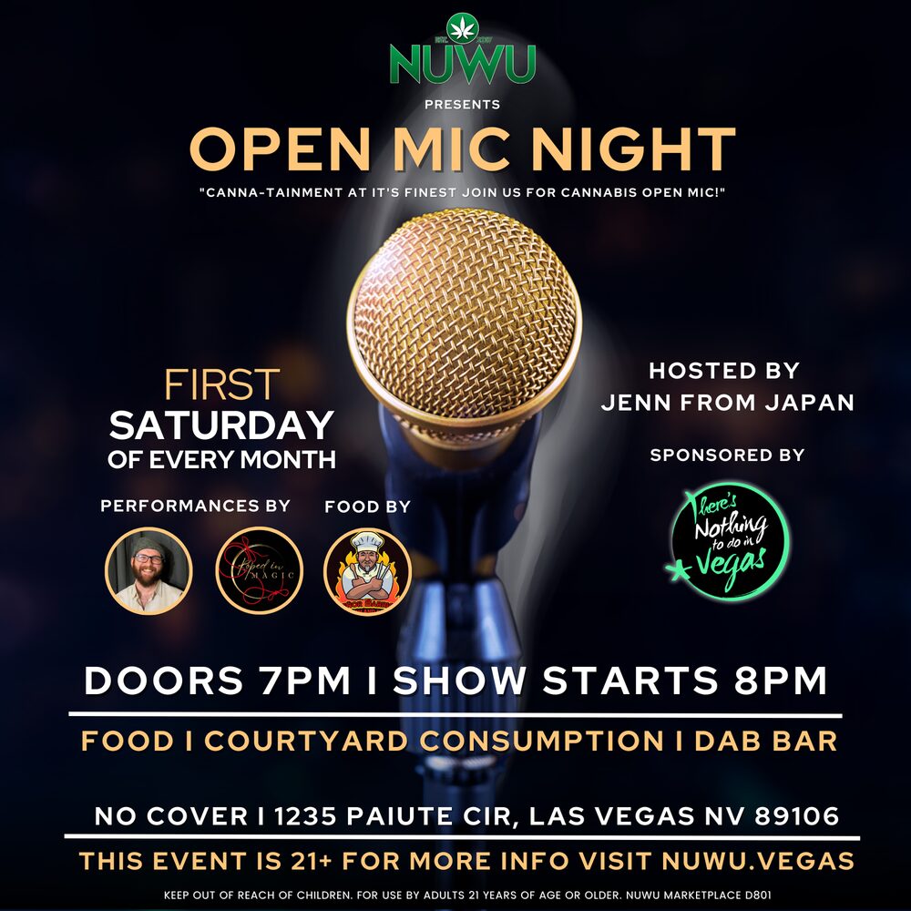 Open Mic Night event flyer