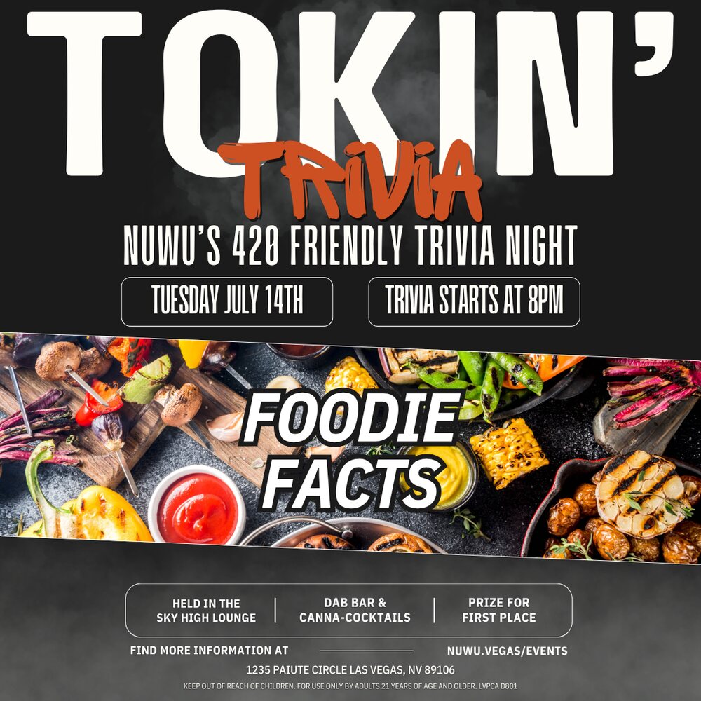 Tokin' Trivia: Foodie Facts event flyer
