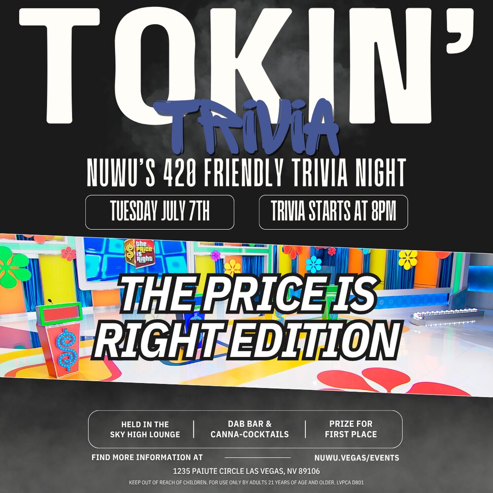 Tokin' Trivia: Price Is Right event flyer