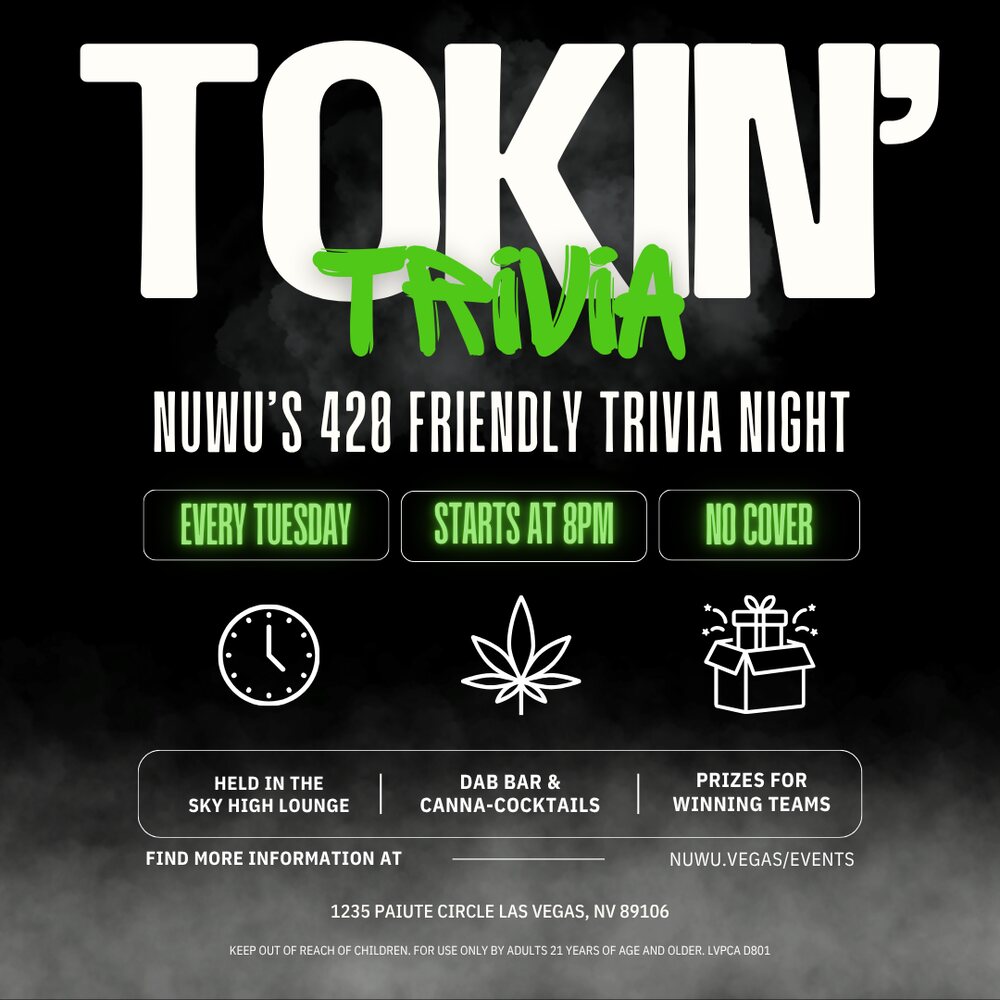 Tokin' Trivia event flyer