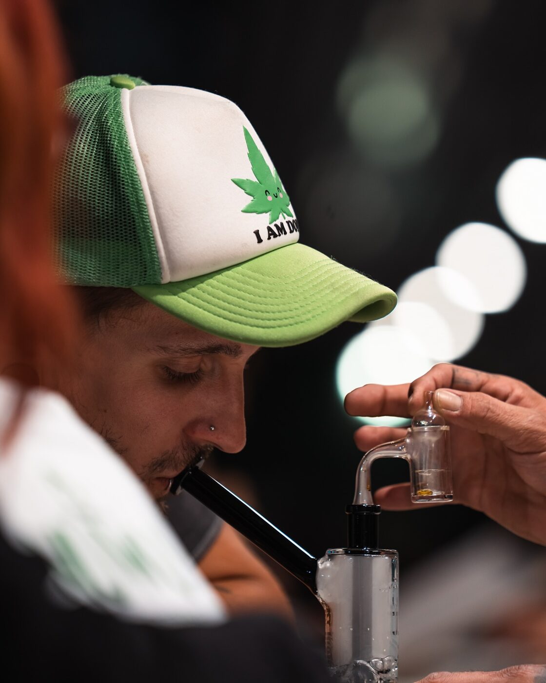 The dab bar — a live concentrate pour at NuWu
